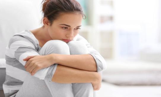 sad young woman